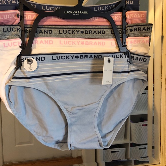 Lucky Brand Underwear New Set of Five with Tags - Picture 1 of 4